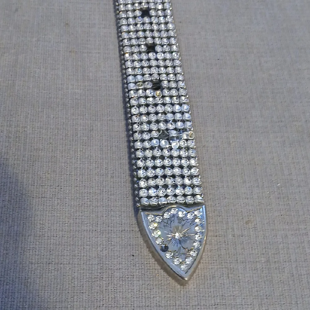 Silver cross embellished  kids Belt